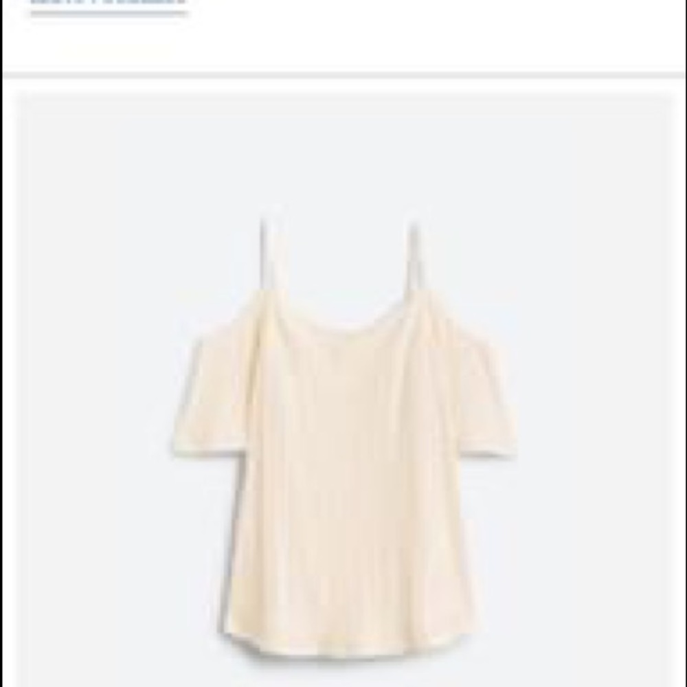 Kaileigh Creme colored top XL